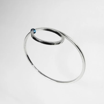 FLOATING STONE EZÜST KARPEREC