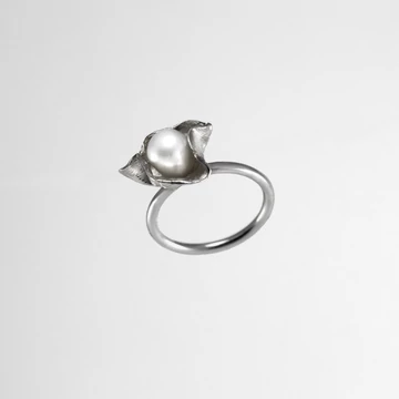 MOLD ART PEARL EZÜST GYŰRŰ 