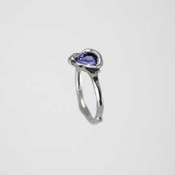 MOLD ART TANZANIT FEHÉRARANY GYŰRŰ