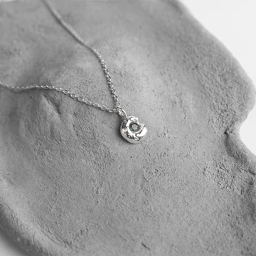 MOLD ART DROPS ZAFÍR EZÜST NYAKLÁNC