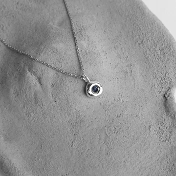 MOLD ART DROPS ZAFÍR EZÜST NYAKLÁNC