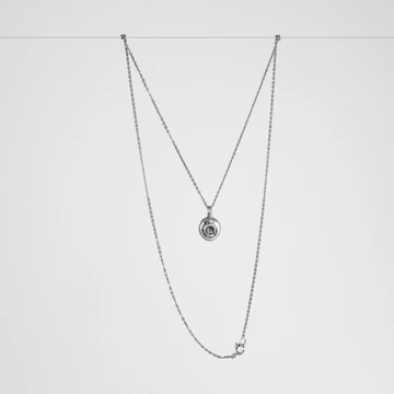 MOLD ART DROPS ZAFÍR EZÜST NYAKLÁNC