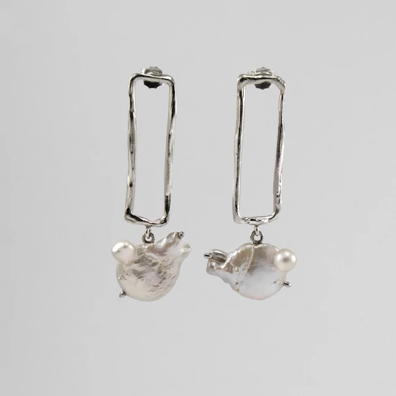 MOLD ART BIRD EZÜST FÜLBEVALÓ