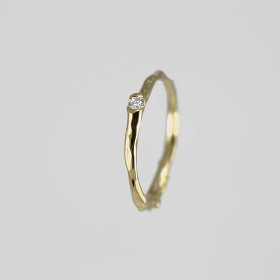 MOLD ART GYÉMÁNT ARANY GYŰRŰ