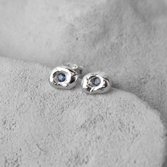 MOLD ART DROPS ZAFÍR EZÜST FÜLBEVALÓ