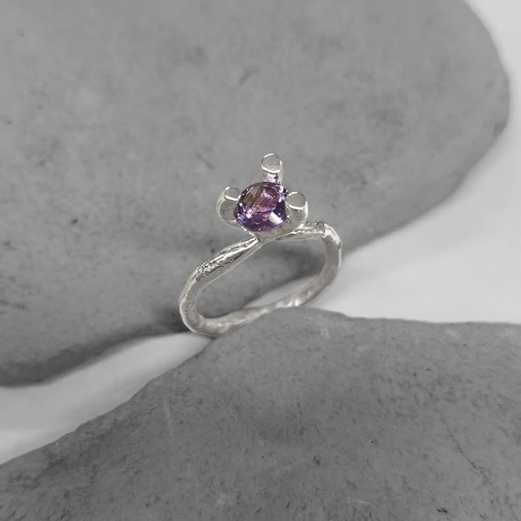 MOLD ART SPARK AMETISZT GYŰRŰ